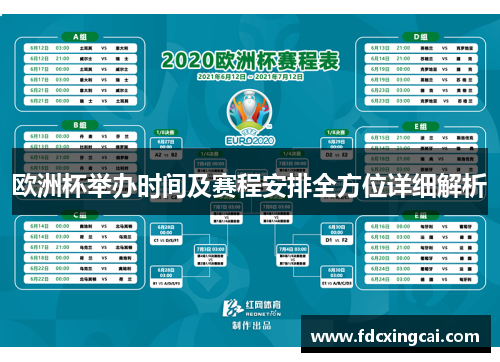 欧洲杯举办时间及赛程安排全方位详细解析